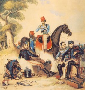 King Emeric Captures His Insurgent Brother, Andrew 1857