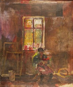 At the Window Rozsi at the Table 1933-34