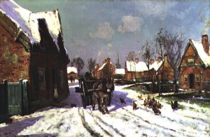 Winter, one of a set of the four seasons 2