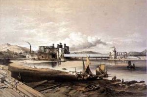 Conway Bridge Construction of Second Tube