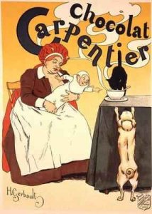 Advertisment for the Aux 100000 Corsets brand