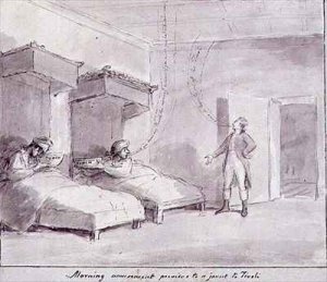 A Man doing the Splits