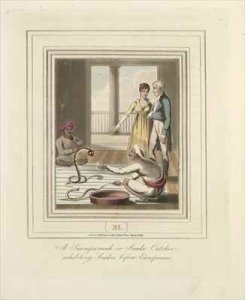 A Gentleman Dressing attended by his Head Bearer and other Servants