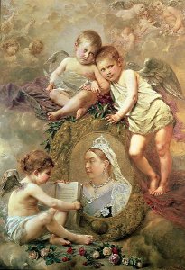 Our Village Clockmaker Solving a Problem, c.1859