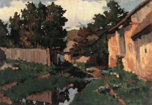 Creekside with Mackerel-sky 1894