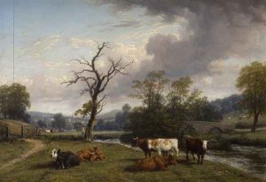 Landscape with Cattle